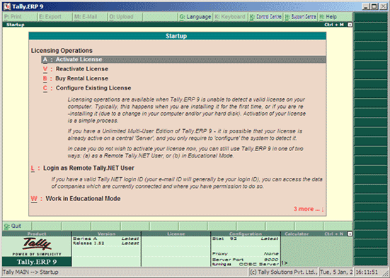 How To Install Tally Erp 9 Multi User Server