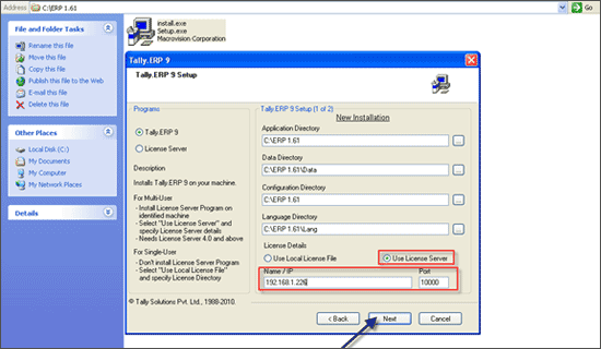 How To Install Tally Erp 9 Multi User Server